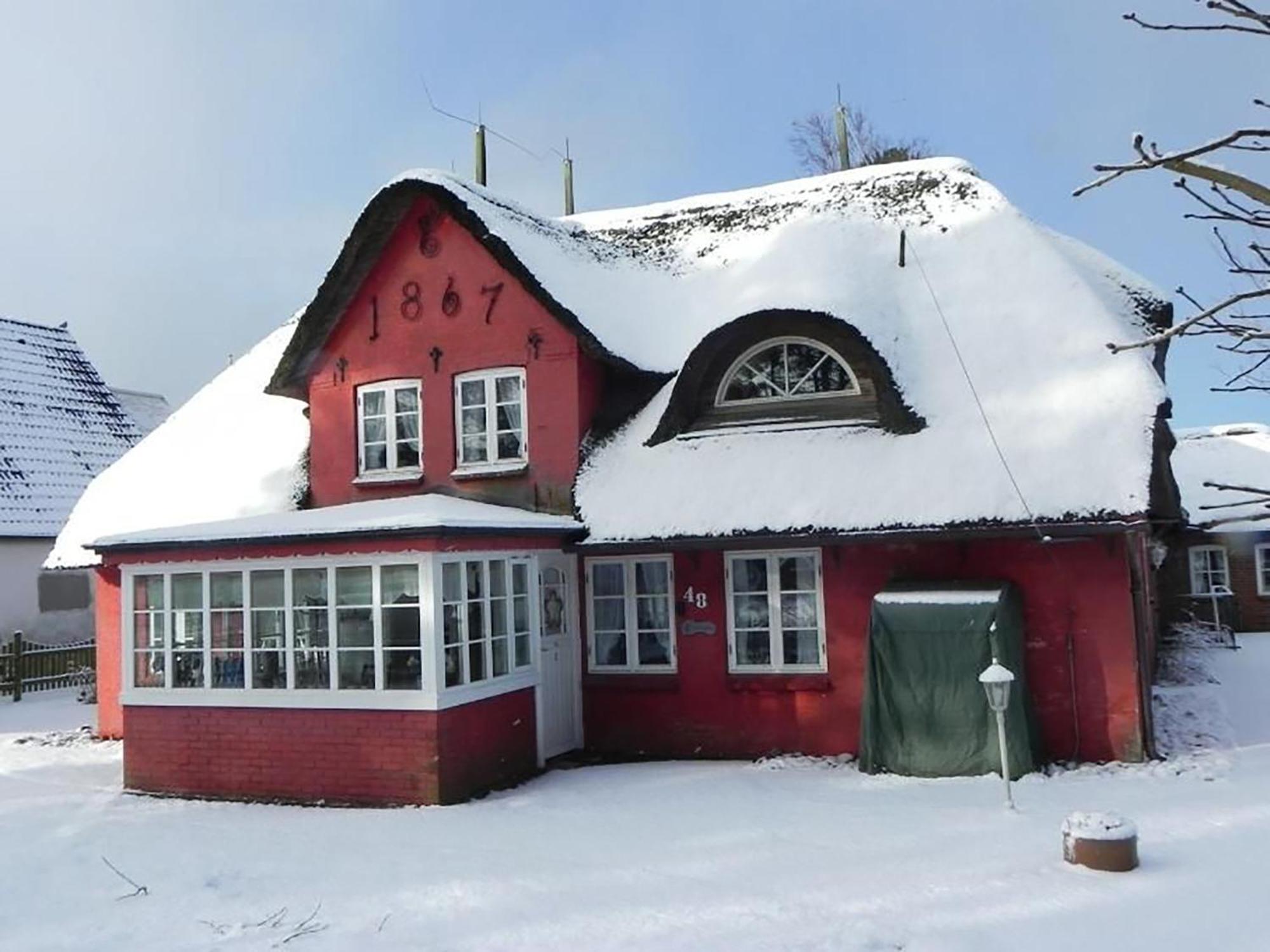 Hues Sanskiin Ferienwohnung *Aawerkant* Suddorf Bagian luar foto