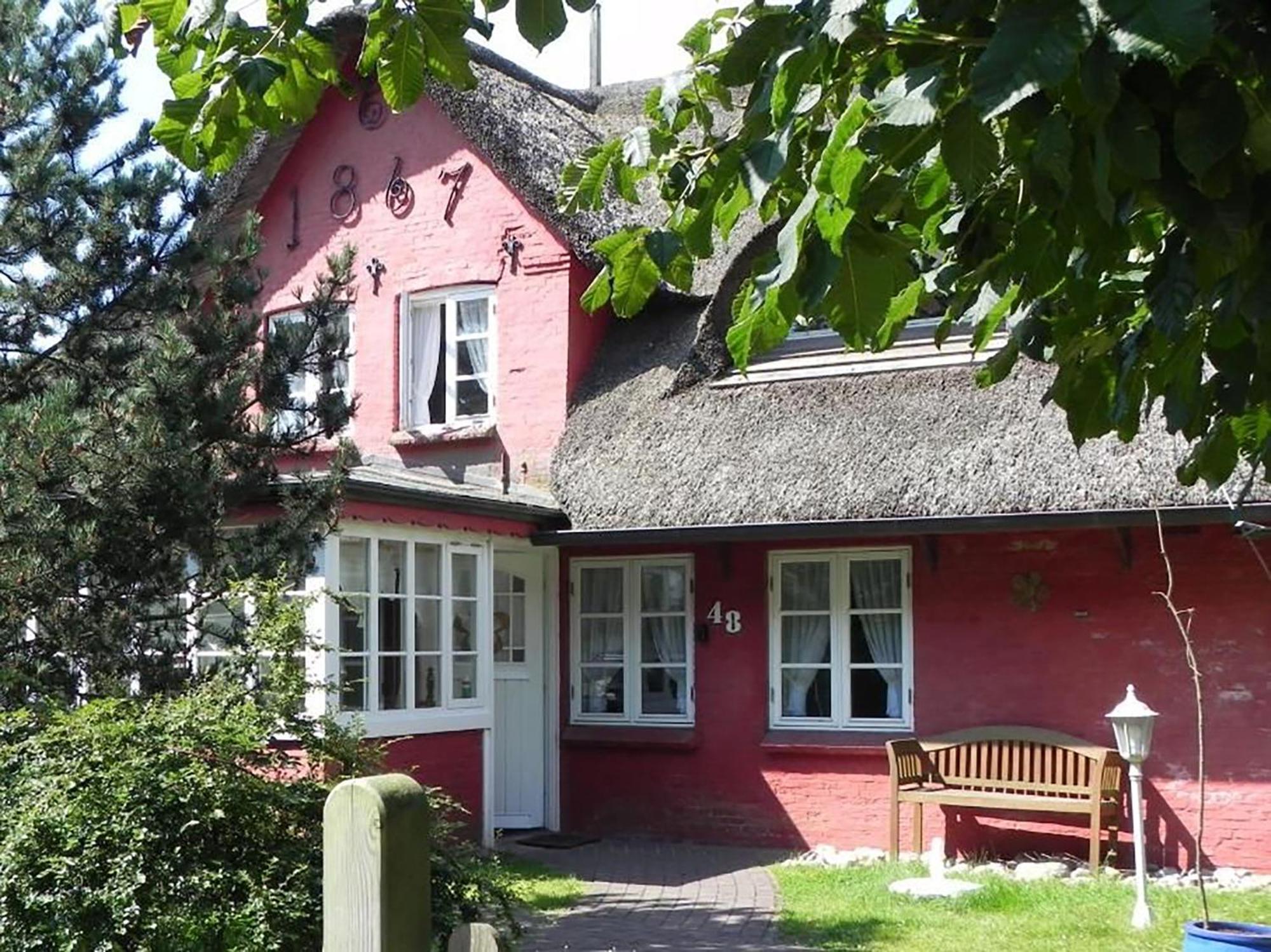 Hues Sanskiin Ferienwohnung *Aawerkant* Suddorf Bagian luar foto